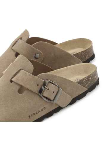 ELBSAND Pantolette in beige
