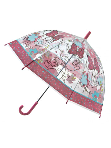 Disney Minnie Mouse Minnie Maus Kinder-Regenschirm Fröhlicher Regenbegleiter in Rosa