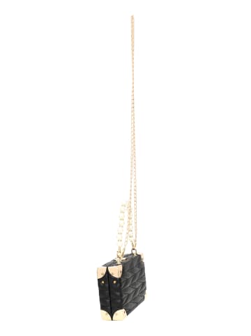 NAEMI Damen Handtasche in Schwarz Gold