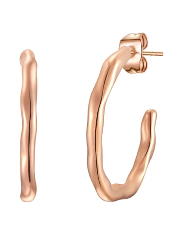 Eastside NY Creolen Edelstahl in roségold