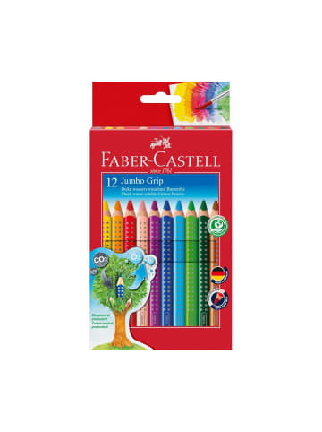 Faber-Castell Buntstifte Jumbo GRIP 12er Kartonetui