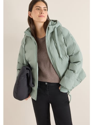 Cecil Jacke mit verklebten Nähten in Grün