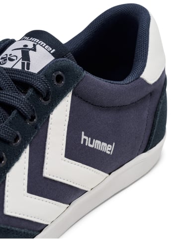 Hummel Schnürsenkel Sneaker Hummel Slimmer Erwachsene in DRESS BLUES/WHITE KH