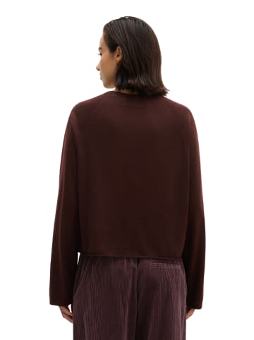 Marc O'Polo Cardigan relaxed in Black Cherry