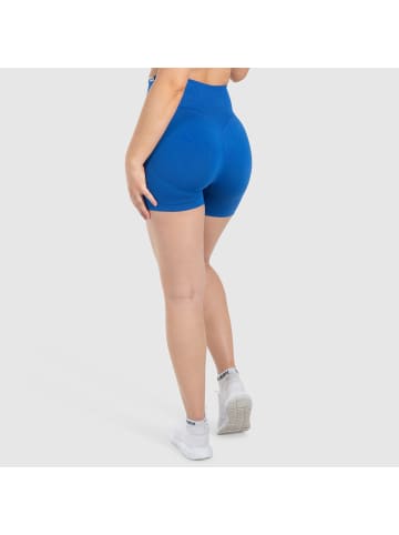 SMILODOX Short Leggings Elvia in Blau