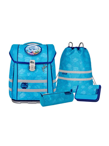 McNeill Perfecto Schulranzen-Set 5-teilig Bubble