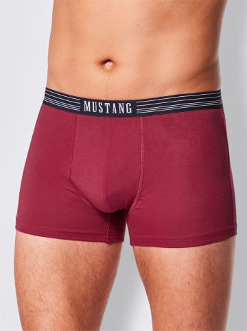 Mustang Pants in marine + weiß + rot