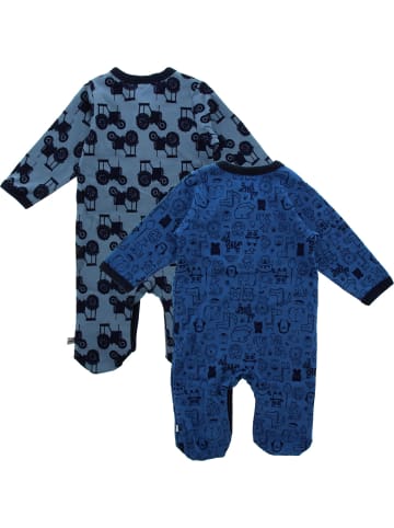 Pippi Babywear Kinder Schlafanzug in Blau