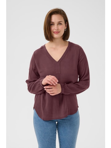 Kaffe Bluse langarm Amber Regular fit in Fudge