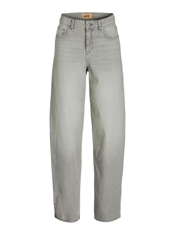 JJXX Barrel Fit Jeans in Light Grey Denim