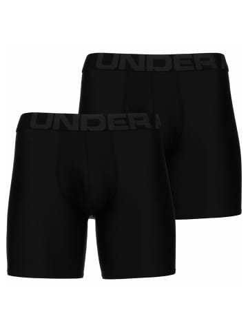 Under Armour Boxershorts Boxerjock 6 Zoll 2P in Black