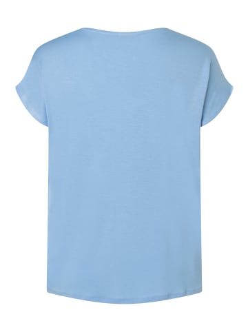 More & More vielseitig kombinierbares Blusenshirt in skyblue
