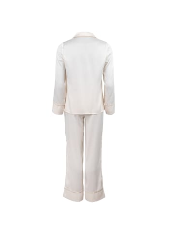 Roberto Geissini Damen Pyjama Champagner L