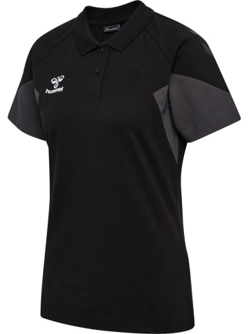 Hummel Polo "Hmltravel Polo Woman" in Schwarz