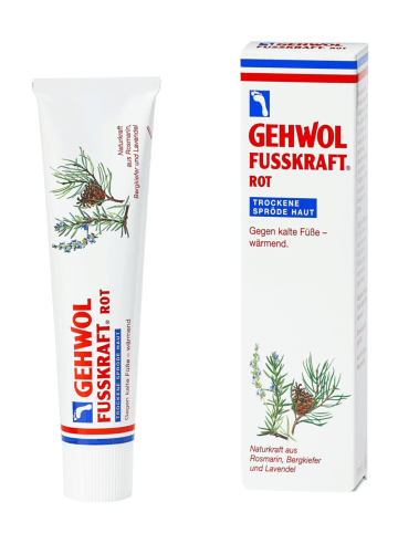 GEHWOL FUSSKRAFT wärmende Fusscreme ehemals Rot, 75 ml