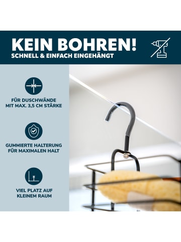 bremermann Duschregal ca. 23 x 42 x 10,5 cm