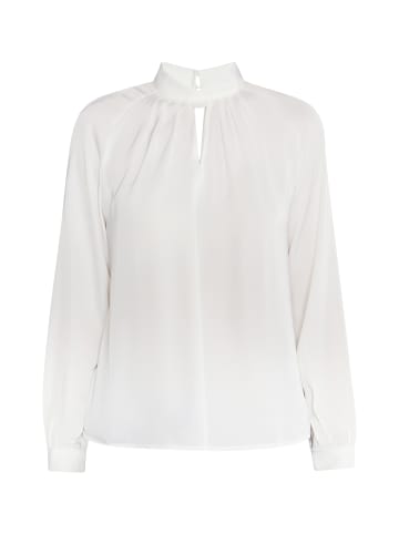 DreiMaster Damen Langarmbluse in Wollweiss