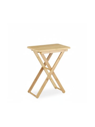 relaxdays Beistelltisch in Natur - (B)40 x (H)52 x (T)31 cm
