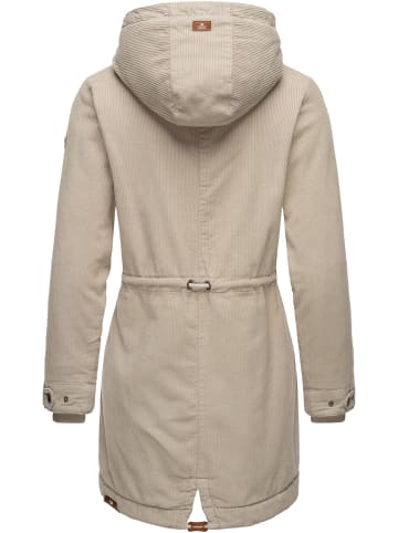 ragwear Winterjacke Canny Corduroy in Bone