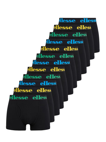 ellesse Boxershorts 12er Pack Boxers in Black2