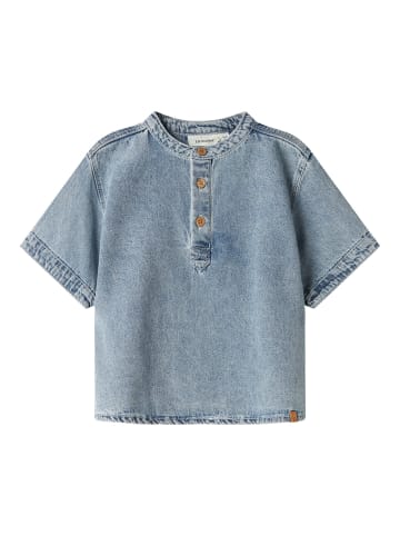 name it Jeanshemd in Medium Blue Denim