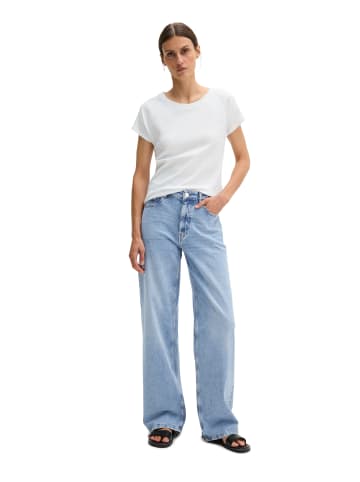 Marc O'Polo Wide Leg Jeans in Medium Blue