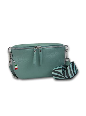 Florence Leder Gürteltasche Florence Tasche blau, mehrfarbig ca. 25cm