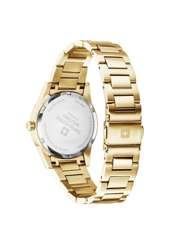 Swiss Alpine Military by Grovana Analoguhr für Damen in gold