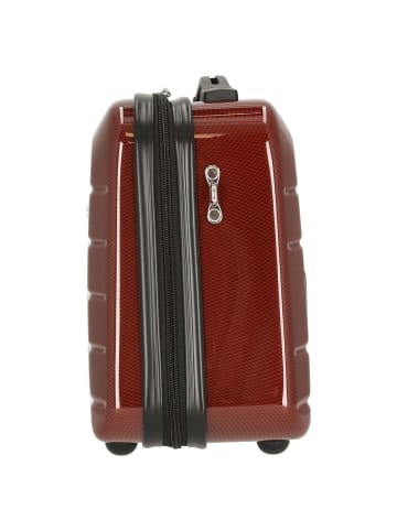 Check.In London 2.0 - Beautycase 33 cm (carbon schwarz) in carbon rot