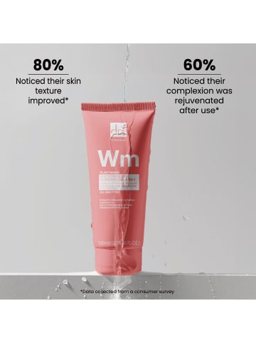 Dr Botanicals Wassermelonen Superfood 2-in-1 Reiniger & Make-up-Entferner 100ml mit Säuren
