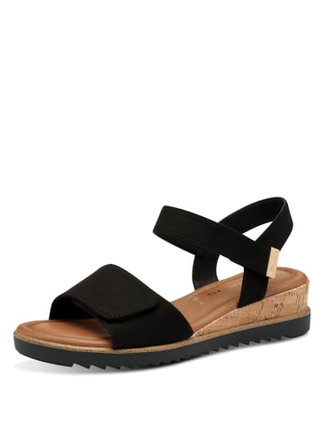Tamaris Keilsandaletten in Schwarz
