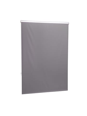 relaxdays Duschrollo in Grau - (B)120 x (H)240 cm