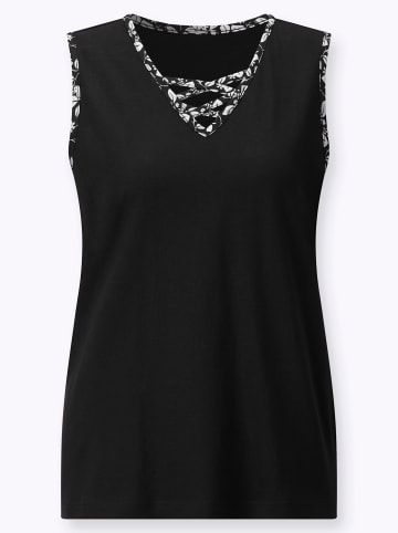 WITT WEIDEN Shirttop in schwarz