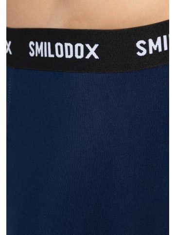 SMILODOX Laufshorts Zeyn in Marineblau