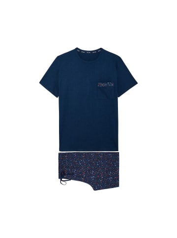 HOM Shorty Broceliande Short Sleepwear in navy print