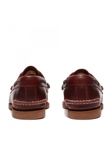 Timberland sportlicher Schnürer Classic Boat in Violett
