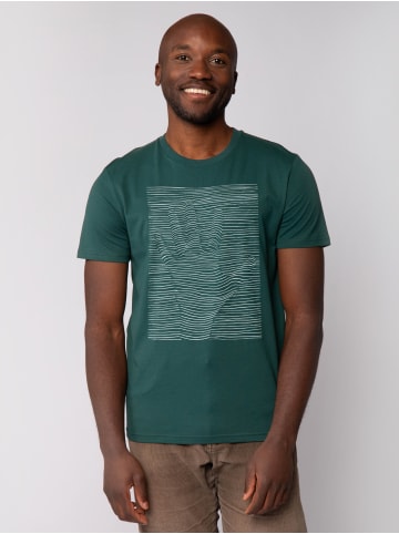 wat? Apparel T-Shirt 3Dillusion in Dunkelgrün