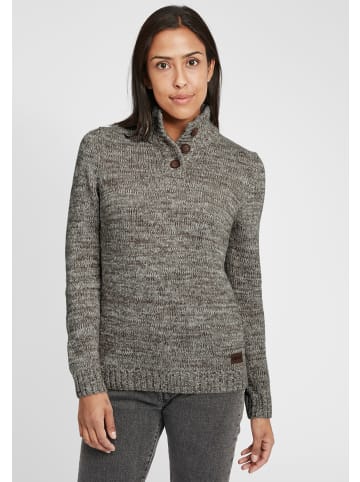 Oxmo Strickpullover OXPhilicita in Grau