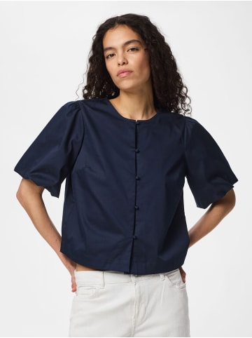 Pieces Bluse in Maritime Blue