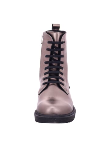 Esgano Damenschnürrstiefel kalt flach Da.- Stiefelette in  Mehrfarbig