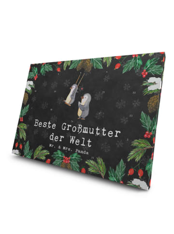 Mr. & Mrs. Panda Advents-Teekalender Pinguin Beste Großmutter de... in Kreidetafel