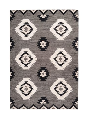 Arte Espina Kurzflor Teppich Ethnie 425 in grau - rechteckig