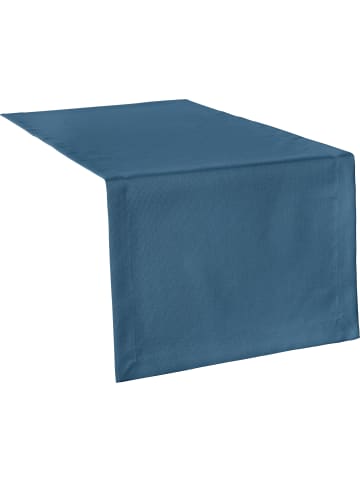 Erwin Müller Tischläufer Madrid in jeansblau