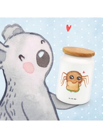 Mr. & Mrs. Panda zuckerdose Spinne Agathe Sandwich ohne Spruch in Weiß