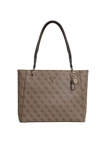 Guess Noelle II Tote - Shopper 35 cm (dark taupe logo) in latte logo/brown