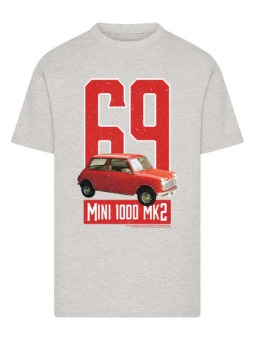 F4NT4STIC T-Shirt British Motor Heritage Austin Mini 1000 Mk2 1969 in grau meliert