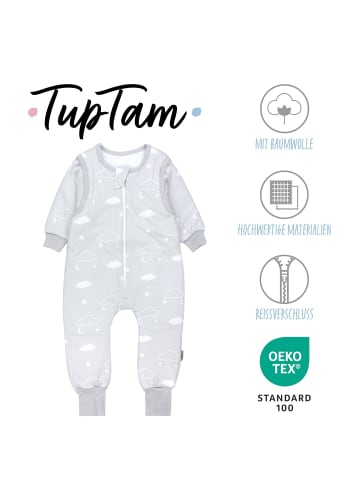 TupTam Baby Schlafsack mit Beinen und Ärmel ganzjährig in gold Modell 1