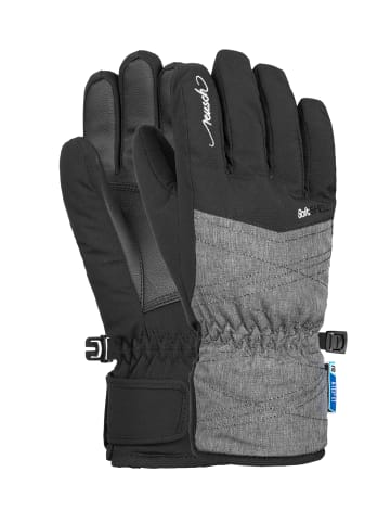 Reusch Handschuhe Aimée R-TEX XT Junior in black/grey melange/silver