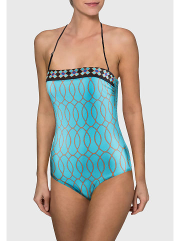 BECO the world of aquasports Badeanzug Aqua Pearl in hellblau