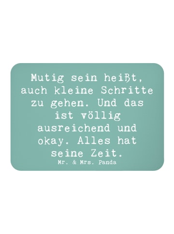 Mr. & Mrs. Panda Kühlschrankmagnet Spruch Selbstvertrauen stärke... in Meeresbrise